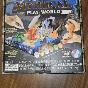 Play World Kids Toy Set with Paints and Slime